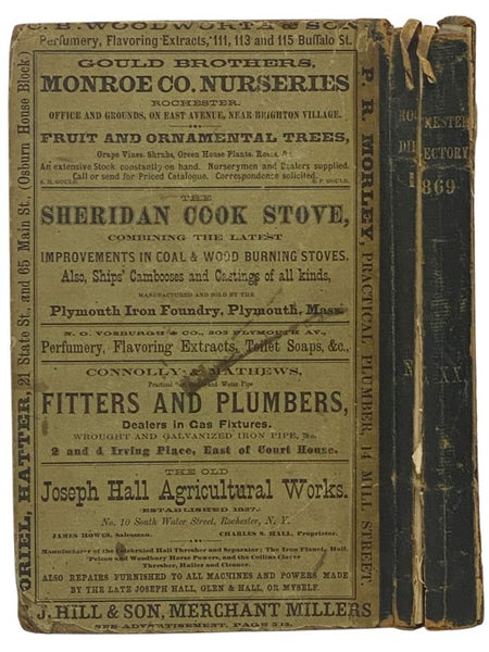 The Rochester Directory: Containing a General Directory of the Citizens, a Business Directory, and the City and County Register. No. XX [20], for the Year Commencing July 1, 1869 [New York]