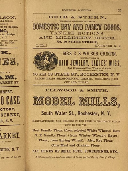 Boyd's Rochester Directory, with a Business Directory, and an Appendix of Much Useful Information, 1866-7 [New York]