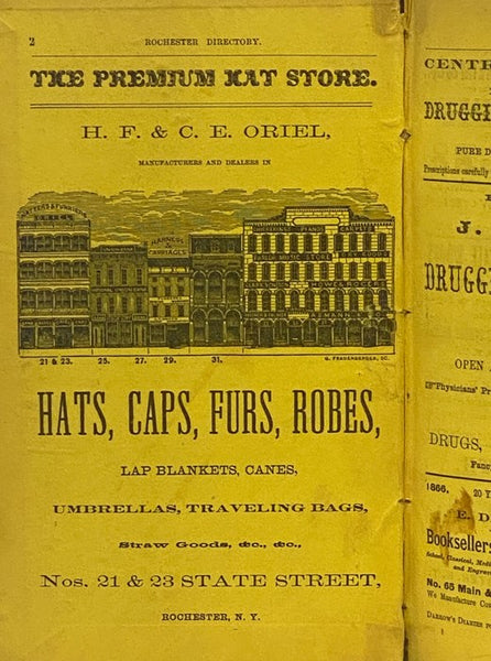 Boyd's Rochester Directory, with a Business Directory, and an Appendix of Much Useful Information, 1866-7 [New York]