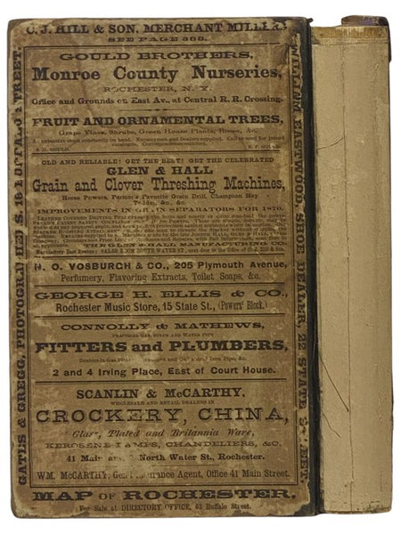 The Rochester Directory: Containing a General Directory of the Citizens, a Business Directory, and the City and County Register. No. XXI [21], for the Year Commencing July 1, 1870 [New York]