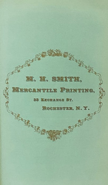 The Rochester Directory: Containing a General Directory of the Citizens, a Business Directory, and the City and County Register. No. XXVI [26], for the Year Commencing July 1, 1875 [New York]