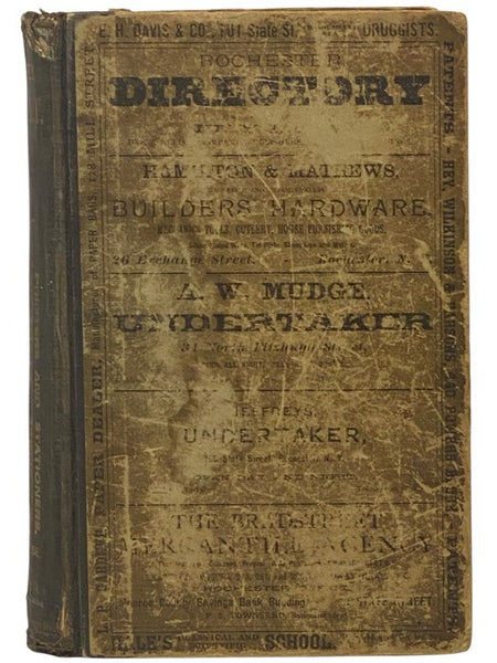 The Rochester Directory: Containing a General Directory of the Citizens, a Business Directory, and the City and County Register. No. XLI. [41], for the Year Beginning July 1, 1890 [New York]