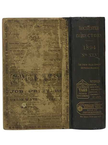 The Rochester Directory: Containing a General Directory of the Citizens, a Business Directory, and the City and County Register. No. XLV. [45], for the Year Beginning July 1, 1894 [New York]