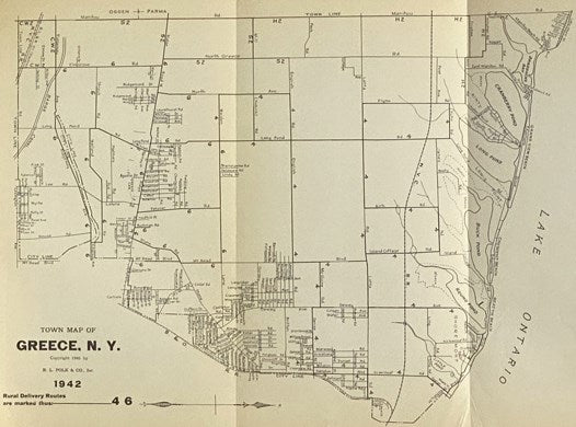 Polk's Rochester Suburban (Monroe County, N.Y.) Directory, Vol. XIII, 1942, Including the Towns of Brighton, East Rochester, Fairport, Gates, Greece, Irondequoit, Pittsford and Webster - A Supplement to the Rochester Directory Containing Alphabetical Sec…