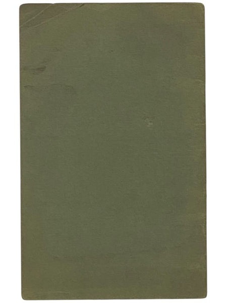 Notes Preliminary Conference on Conduct of War