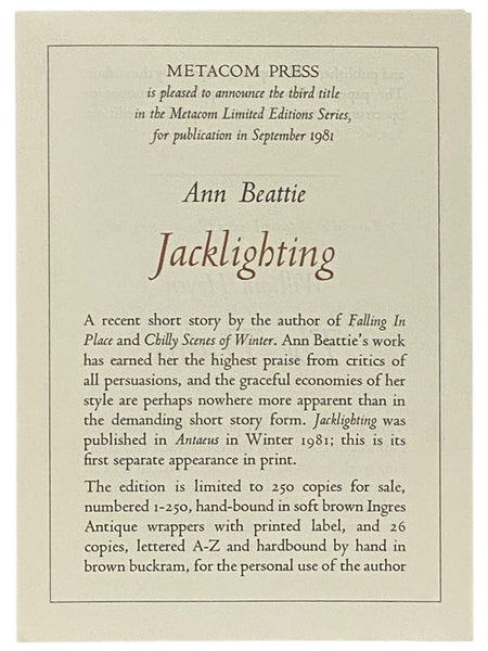 Jacklighting