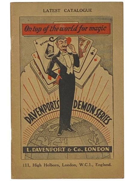 Davenport's Demon Series, Latest Catalogue, 1946: On Top of the World for Magic