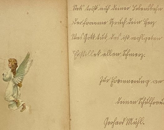 Poesie [Edwardian Era Manuscript Volume of Verse in German]