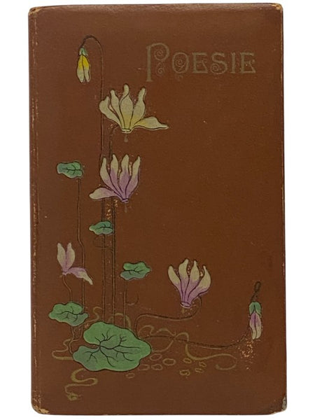 Poesie [Edwardian Era Manuscript Volume of Verse in German]