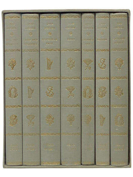 Jane Austen Seven Volume Set: Sense and Sensibility; Pride and Prejudice; Mansfield Park; Emma; Northanger Abbey; Persuasion; Shorter Works (The Folio Society)