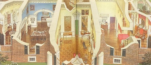 Behind Facades: A Dramatic Cutaway Look into Five of the World's Architectural Treasures - Featuring Panoramic Foldouts
