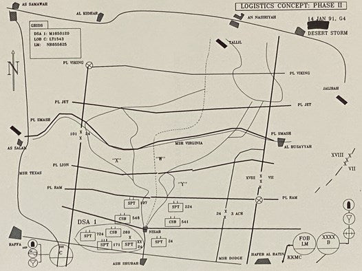 24th Mechanized Infantry Division Combat Team: Operation Desert Storm, Attack Plan OPLAN 91-3 [Twenty-Fourth]