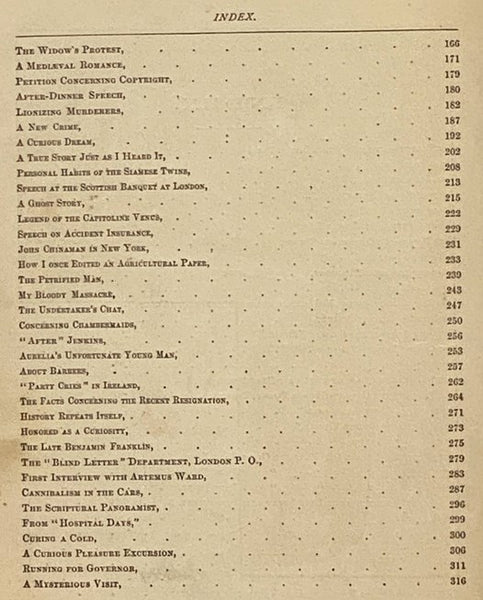 Mark Twain's Sketches, New and Old. Now First Published in Complete Form.