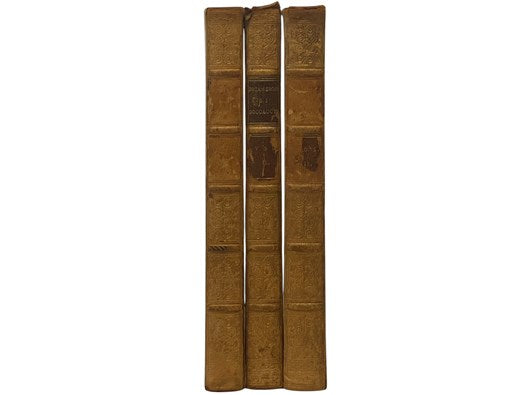 The Decamerone di Messer Giovanni Boccaccio. in Three Volumes. [Decameron]