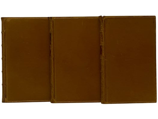 The Decamerone di Messer Giovanni Boccaccio. in Three Volumes. [Decameron]