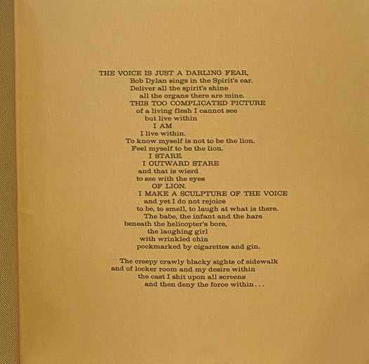 Bruce Conner / Michael McClure