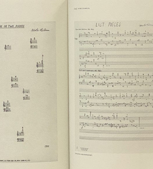 Morton Feldman Says: Selected Interviews and Lectures, 1964-1987