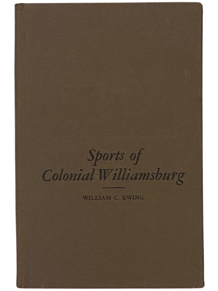 Sports of Colonial Williamsburg