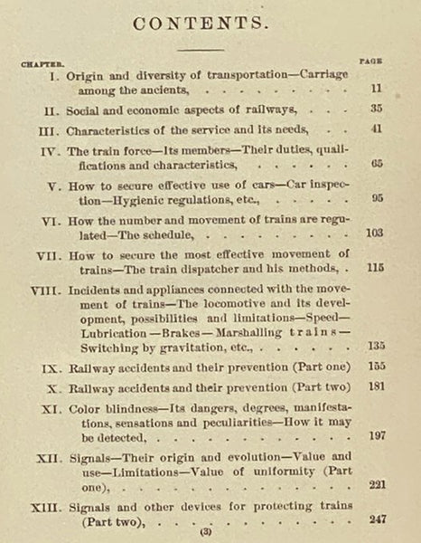 Operation of Trains. Conditions, Principles, Methods and Peculiarities of the Train Service of Railways - Organization of the Force - Utility of the Service and Effective Handling of the Equipment - The Economical Use of Supplies - Detailed Rules and Reg…