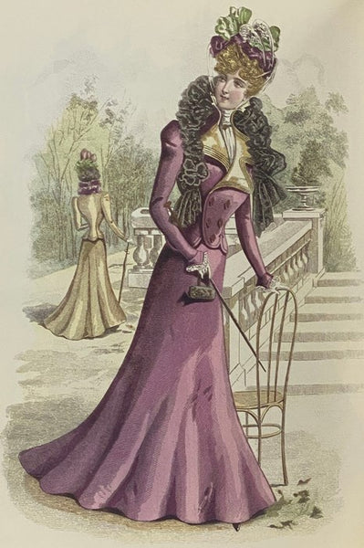 The Charm of Art Nouveau: Fashion Plates of the Late 19th Century