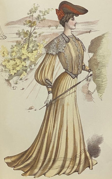 The Charm of Art Nouveau: Fashion Plates of the Late 19th Century
