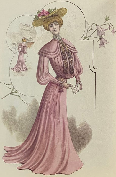 The Charm of Art Nouveau: Fashion Plates of the Late 19th Century