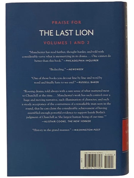 The Last Lion: Winston Spencer Churchill, Defender of the Realm, 1940-1965