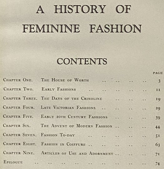 A History of Feminine Fashion