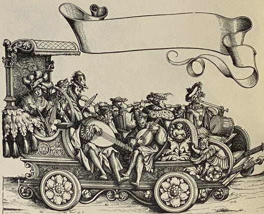 The Triumph of Maximilian I: 137 Woodcuts By Hans Burgkmair and Others (T1207)