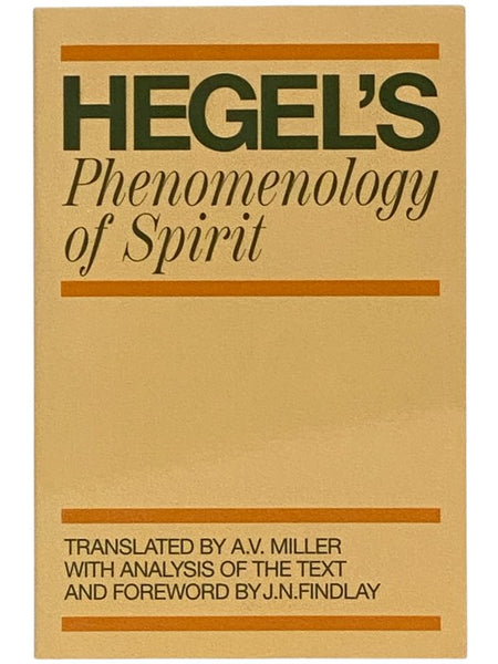 Phenomenology of Spirit