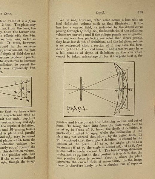 A First Book of the Lens.: An Elementary Treatise on the Action and Use of the Photographic Lens.