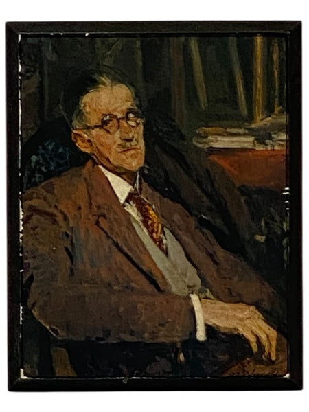 Portrait of James Joyce, from a Painting by Jacques Emile Blanche