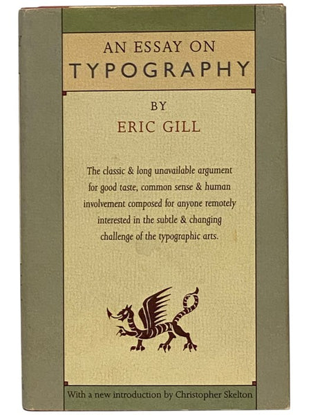 An Essay on Typography