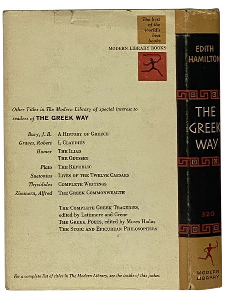 The Greek Way (The Modern Library of the World's Best Books, ML 320)