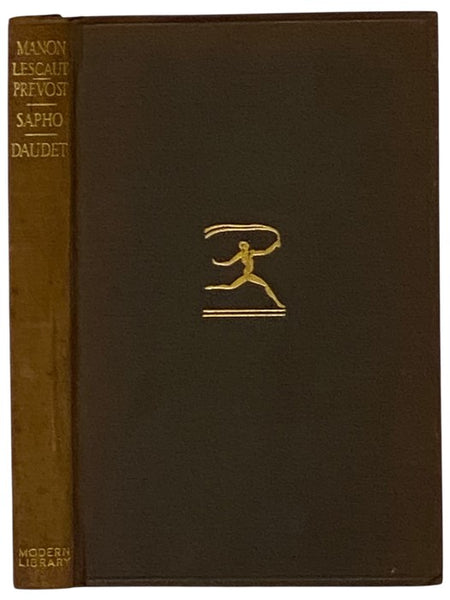 Sapho and Manon Lescaut (The Modern Library of the World's Best Books, ML 85) [Sappho]