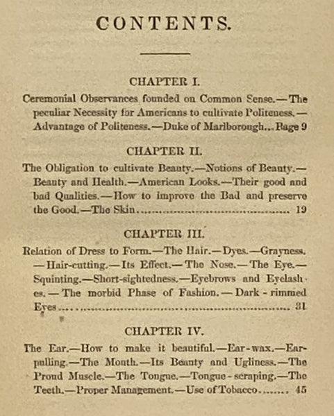The Bazar Book of Decorum. The Care of the Person, Manners, Etiquette, and Ceremonials.