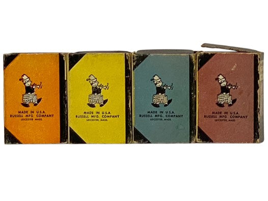 Partial Set of Walt Disney Themed Playing Cards: Pinocchio; Mickey Mouse; The Three Little Pigs; Snow White and the Seven Dwarfs (Vols. 2, 3, 5, 6) (Russell's Popular Games) (Mickey Mouse Library of Card Games 'A Bus Load of Fun' Set)