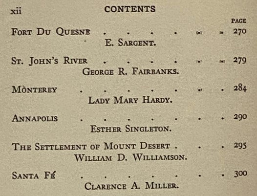 Historic Landmarks of America as Seen and Described by Famous Writers