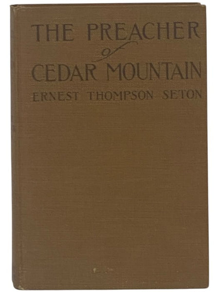 The Preacher of Cedar Mountain