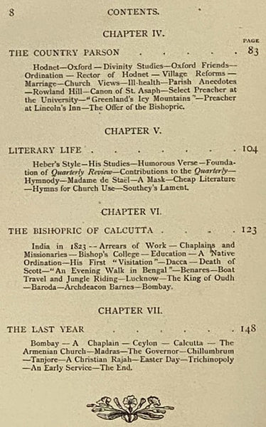 Reginald Heber: Bishop of Calcutta, Scholar and Evangelist