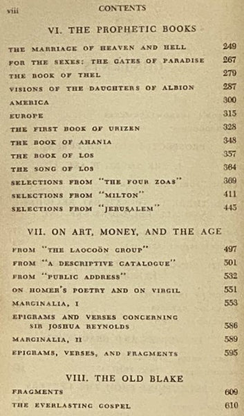 The Portable Blake (The Viking Portable Library) [William]