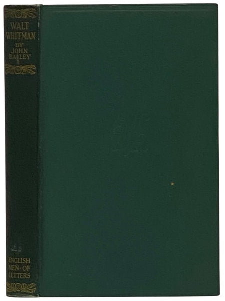 Walt Whitman (English Men of Letters)