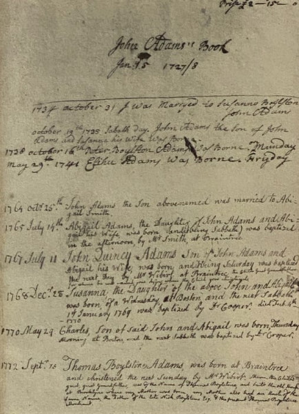 John Adams and the American Revolution