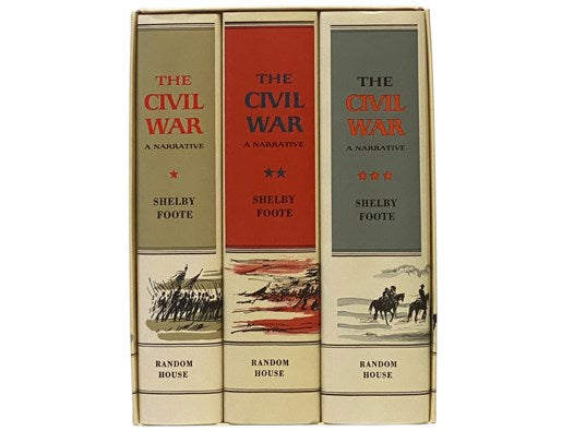 The Civil War: A Narrative, in Three Volumes: Fort Sumter to Perryville; Fredericksburg to Meridian; Red River to Appomattox