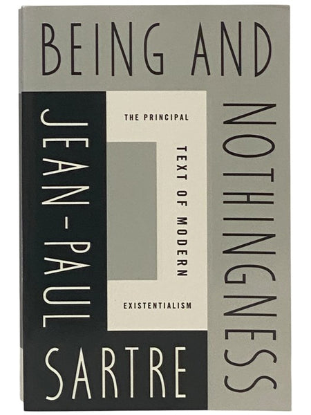 Being and Nothingness: A Essay in Phenomenological Ontology