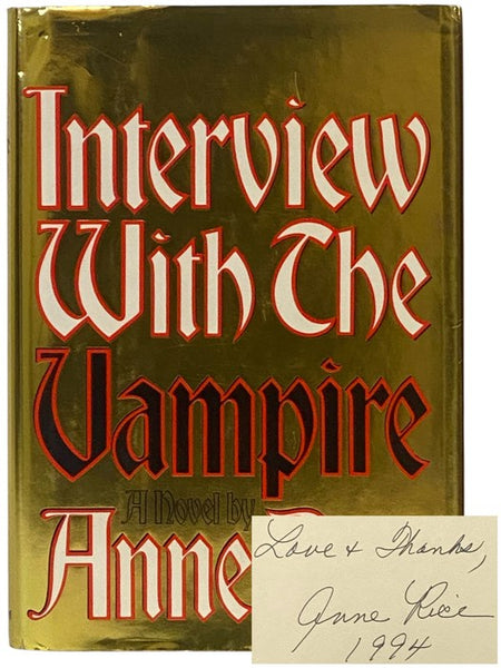 Interview with the Vampire: A Novel (The Vampire Chronicles Book 1)