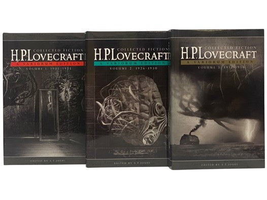 Collected Fiction of H.P. Lovecraft: A Variorum Edition, in Three Volumes: 1905-1925; 1926-1930; 1931-1936 [Howard Philip]