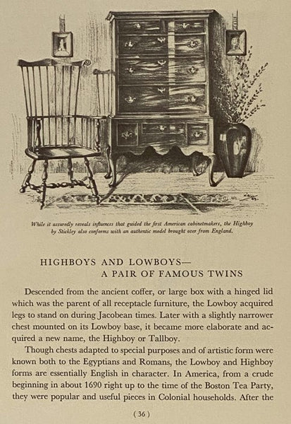 The Story of A Developing Furniture Style: Its Inspiration, Its Objectives (Fiftieth Anniversary Edition)
