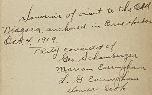 History of the Battle of Lake Erie (September 10, 1813) and Reminiscences of the Flagships Lawrence and Niagara