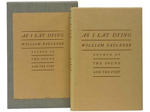 As I Lay Dying (The First Edition Library)